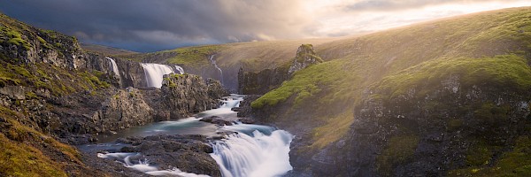 Wasserfall Ostisland