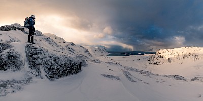 Wanderung Kvalvika