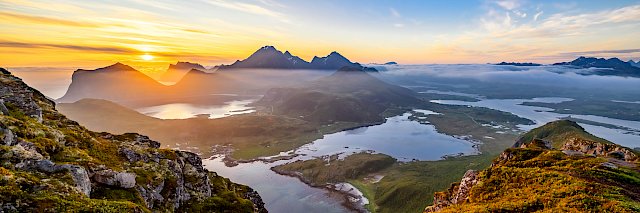 Lofoten unter der Mitternachtssonne