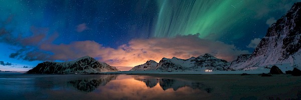 Skagsanden Nordlicht