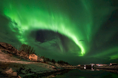 Umgebung Unterkunft Senja